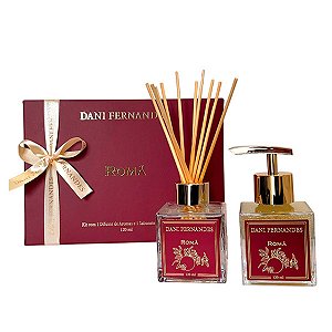 Kit Difusor e Sabonete Líquido Romã 120ml Dani Fernandes