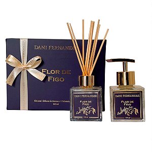 Kit Difusor e Sab Líquido Flor de Figo 120ml Dani Fernandes