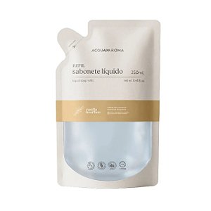 Refil Sabonete Líquido Vanilla Bourbon 250ml Acqua Aroma