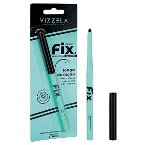 Lapiseira para Olhos Fix Preta Vizzela Prova D'água