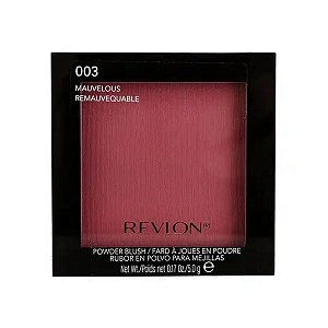 Blush em Pó Revlon Cor Mauvelous 003