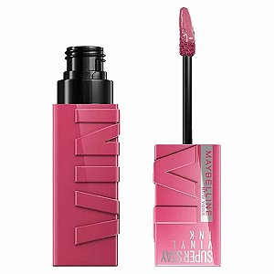 Maybelline Super Stay Batom Vinyl Ink Longa Duração - Coy 20