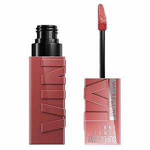 Maybelline Batom Vinyl Ink Longa Duração - Peppy 115