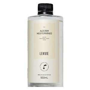 Lenvie Refil Difusor Ambiente Max Alecrim Mediterrâneo 500ml