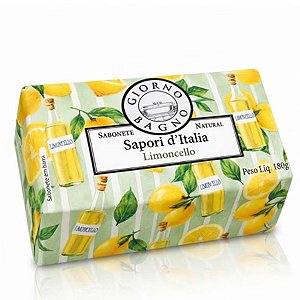 Sabonete Barra Giorno BagnoSapori d'Italia Limoncello 180g