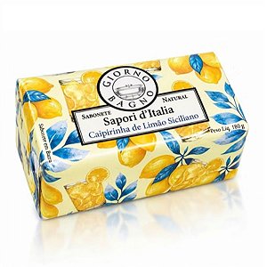 Sabonete Barra Giorno Bagno Caipirinha Limão Siciliano 180g