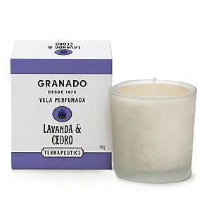 Vela Perfumada Lavanda e Cedro Granado 180g