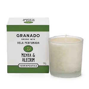 Vela Perfumada Menta e Alecrim Granado 180g