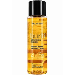 Sabonete Líquido Óleo de Banho Buriti 200ml Piel Actifs
