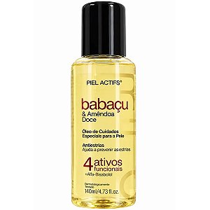 Piel Actifs Óleo Babaçu e Amêndoa Doce 140ml Cuidados Especi