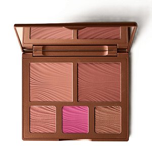 Paleta Multifuncional Face the Day Mascavo Contorno Blush