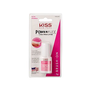 Kiss NY Cola para Unhas - Brush On