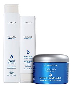 Lanza Healing Moisture - Kit Shampoo Condicionador e Máscara