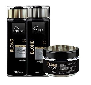 Truss Blond - Kit Shampoo Condicionador e Máscara