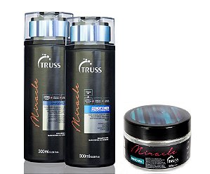 Truss Miracle - Kit Shampoo Condicionador e Máscara