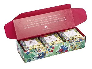 Madressenza Floral Lemon - Estojo De Sabonetes 3un 115g