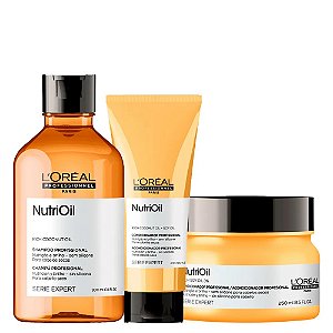 Loreal Professionnel NutriOil - Kit Shampoo Condicionador e Máscara