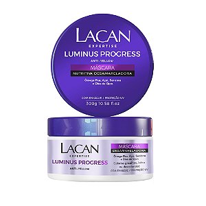 Lacan Luminus Progress Anti-Yellow - Máscara Desamareladora 300g