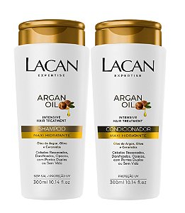 Lacan Argan Oil - Kit Shampoo e Condicionador