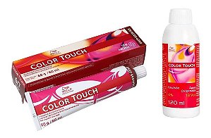 Wella Color Touch Tonalizante 6/7 Louro Escuro Marrom + Emulsão 13vol