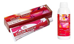 Wella Color Touch Tonalizante 7/1 Louro Médio Acinzentado + Emulsão 13vol