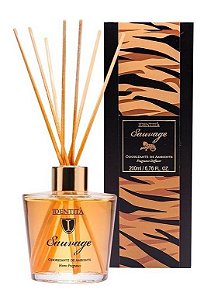 Identita Sauvage Onça - Difusor de Ambientes Vanilla, Apricot e Mandarina 200ml