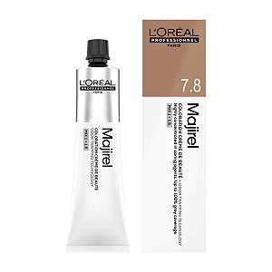 Loreal Majirel 7.8 Louro Marrom Natural Luminoso 50g