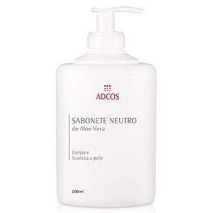 Adcos Sabonete Neutro de Aloe Vera 500ml