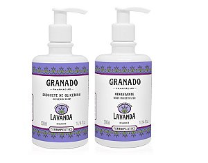 Granado Kit Lavanda Sabonete Líquido e Hidratante 