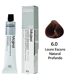 Loreal Majirel 6.0 Louro Escuro Natural Profundo 50g