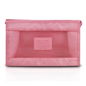 Jacki Design Necessaire de Viagem - Rosa