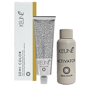 Keune Semi Color 7.35 Louro Médio Chocolate + Activator