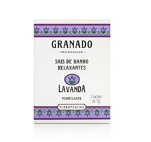 Granado Sais de Banho Lavanda 5 x 15g