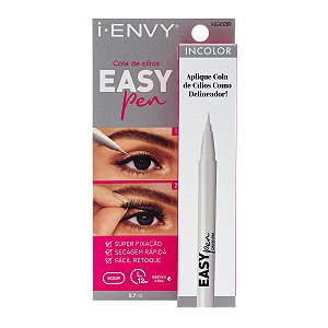 Kiss NY I-Envy Caneta Cola de Cílios Easy Pen - Incolor