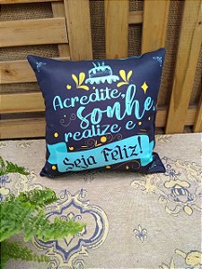 Almofada Personalizada Realize seus Sonhos