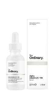 Sérum Uniformizador, Alpha Arbutin 2% + HA, The Ordinary