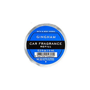 Aromatizador de Carro Refil, Gingham, Bath & Body Works