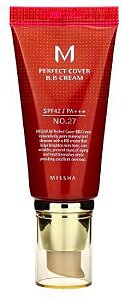 BB Cream, M Perfect Cover BB Cream, 50ml, #27 Medium Beige, Missha