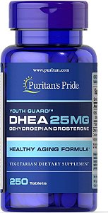 DHEA, 25 mg, 250 Tabletes, Puritan's Pride