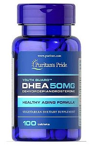 DHEA, 50 mg, 100 Tabletes, Puritan's Pride