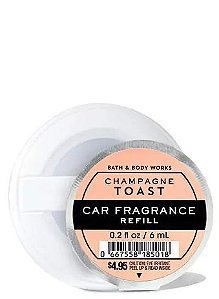 Aromatizador de Carro Refil, Champagne Toast, Bath & Body Works