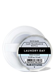 Aromatizador de Carro Refil, Laundry Day, Bath & Body Works
