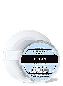 Aromatizador de Carro Refil, Ocean, Bath & Body Works
