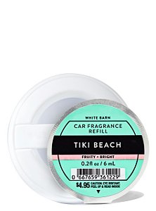 Aromatizador de Carro Refil, Tiki Beach, Bath & Body Works