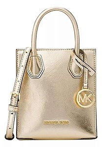 Bolsa Crossbody Mercer XS, Pale Gold, Michael Kors