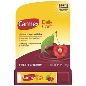 Hidratante Labial, Daily Care, Stick, Sabor Cereja, Carmex