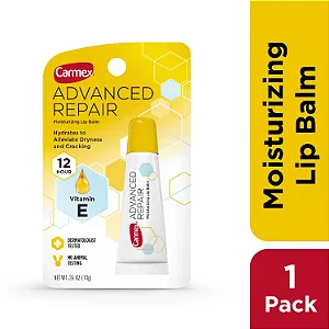 Hidratante Labial, Advanced Repair Vitamina E, Bisnaga, Carmex