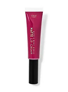 Batom Líquido Matte, Matte Lip Cream, Violet Night, Bath & Body Works