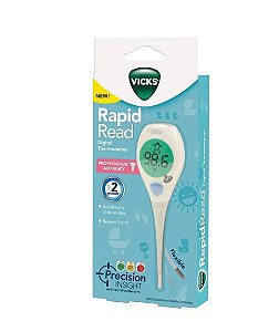 Termômetro Digital de Leitura Rápida, 2 segundos, RapidRead, Vicks