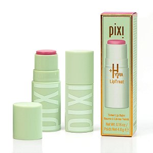 Balm Hidratante Labial com Cor, Hydra LipTreat Tinted Lip Balm, Rosette, Pixi